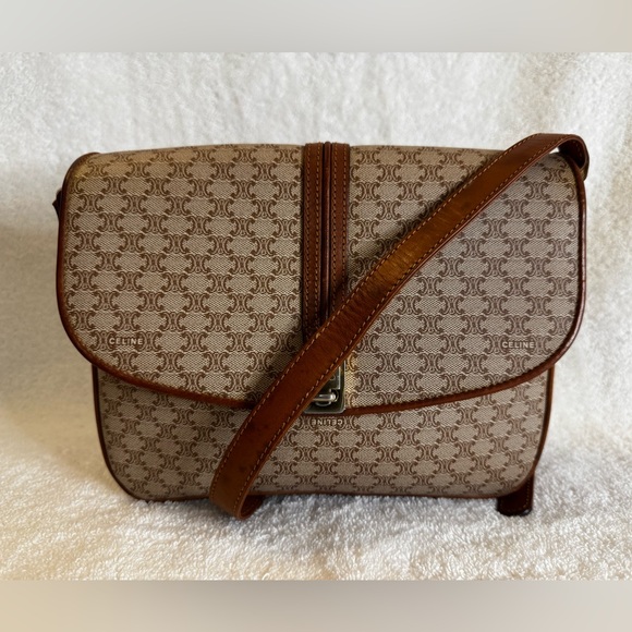 Celine Macadam Messenger Bag, shoulder/crossbody bag… - Picture 1 of 16